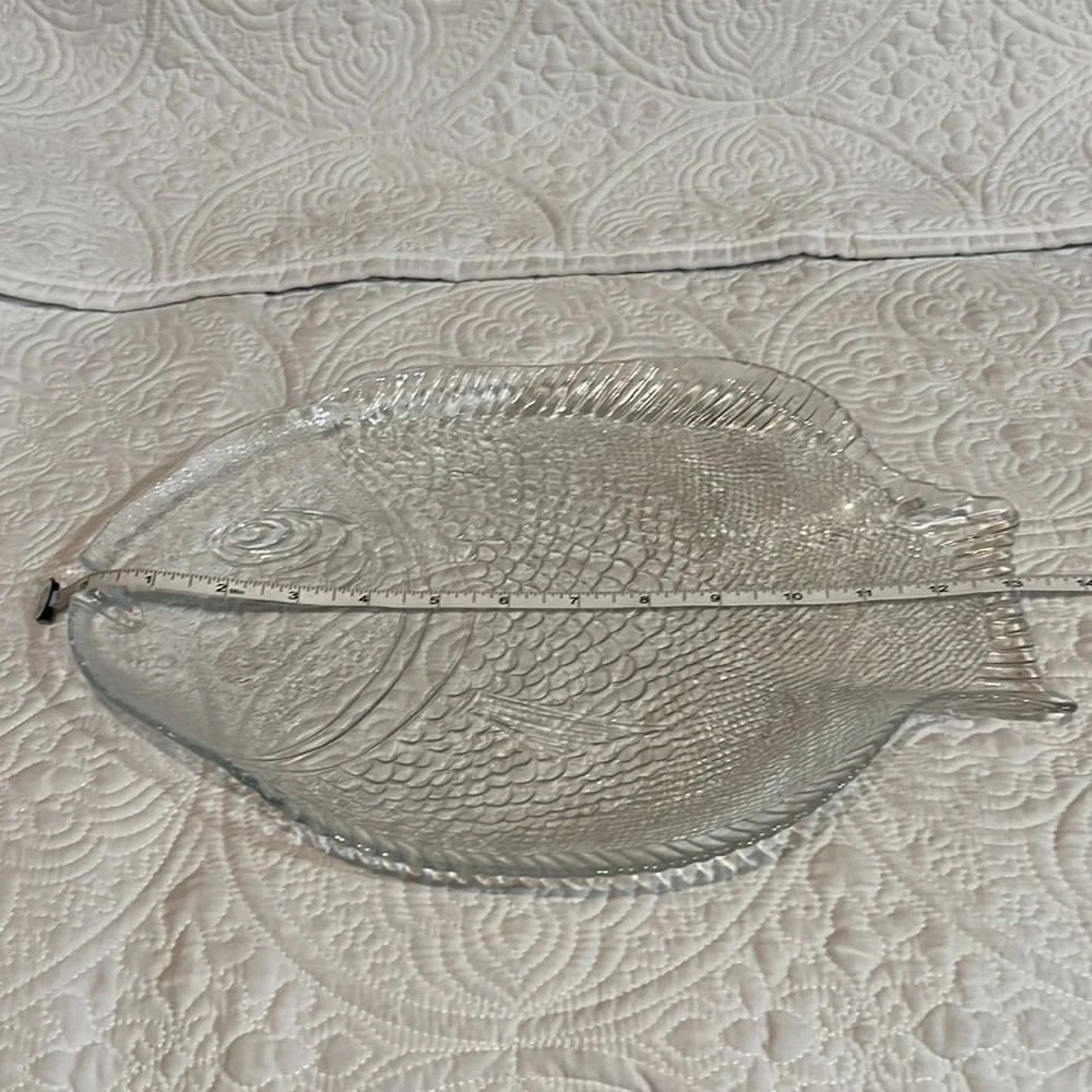 Fish‎ platters, 13x10 inches, set of 6